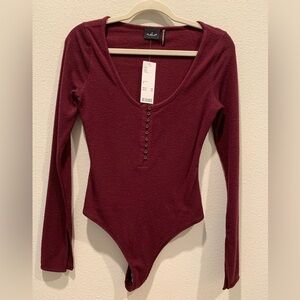 Urban Outfitters Bodysuit Ribbed